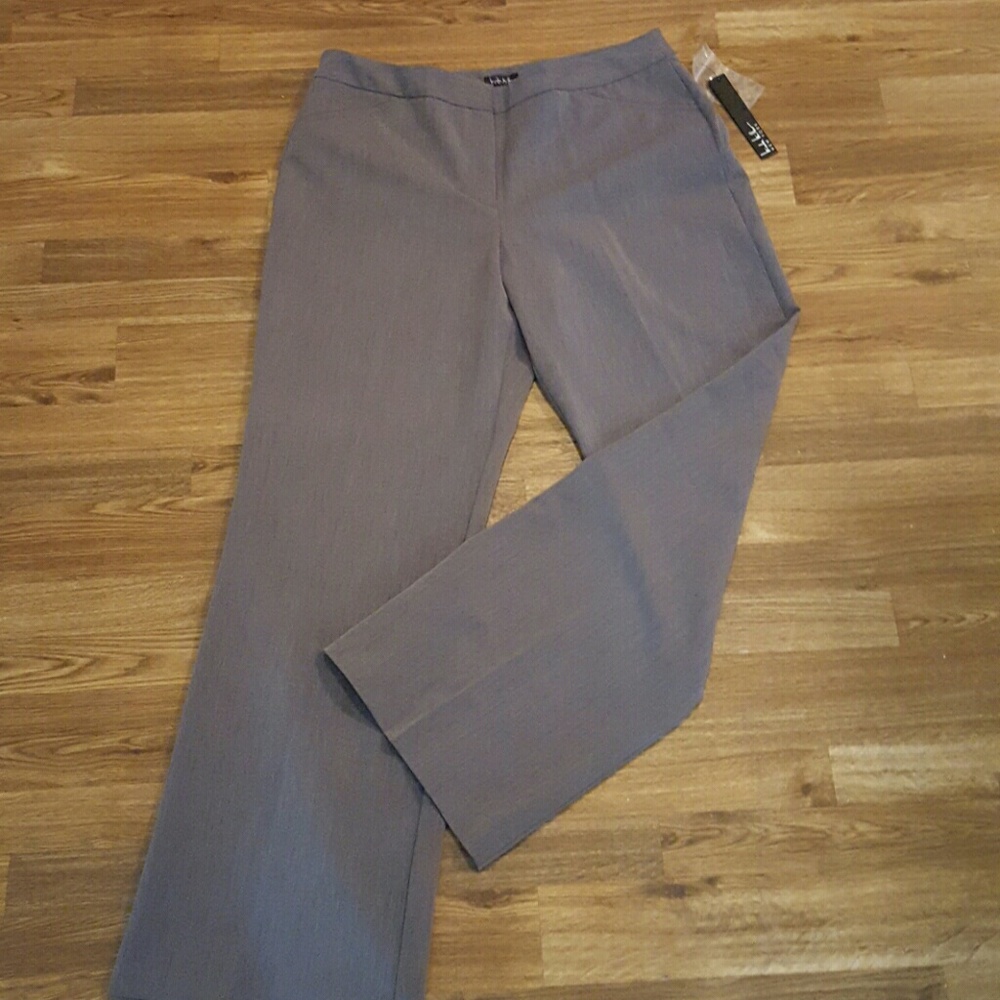 Nicole Miller New York Heather Charcoal slacks